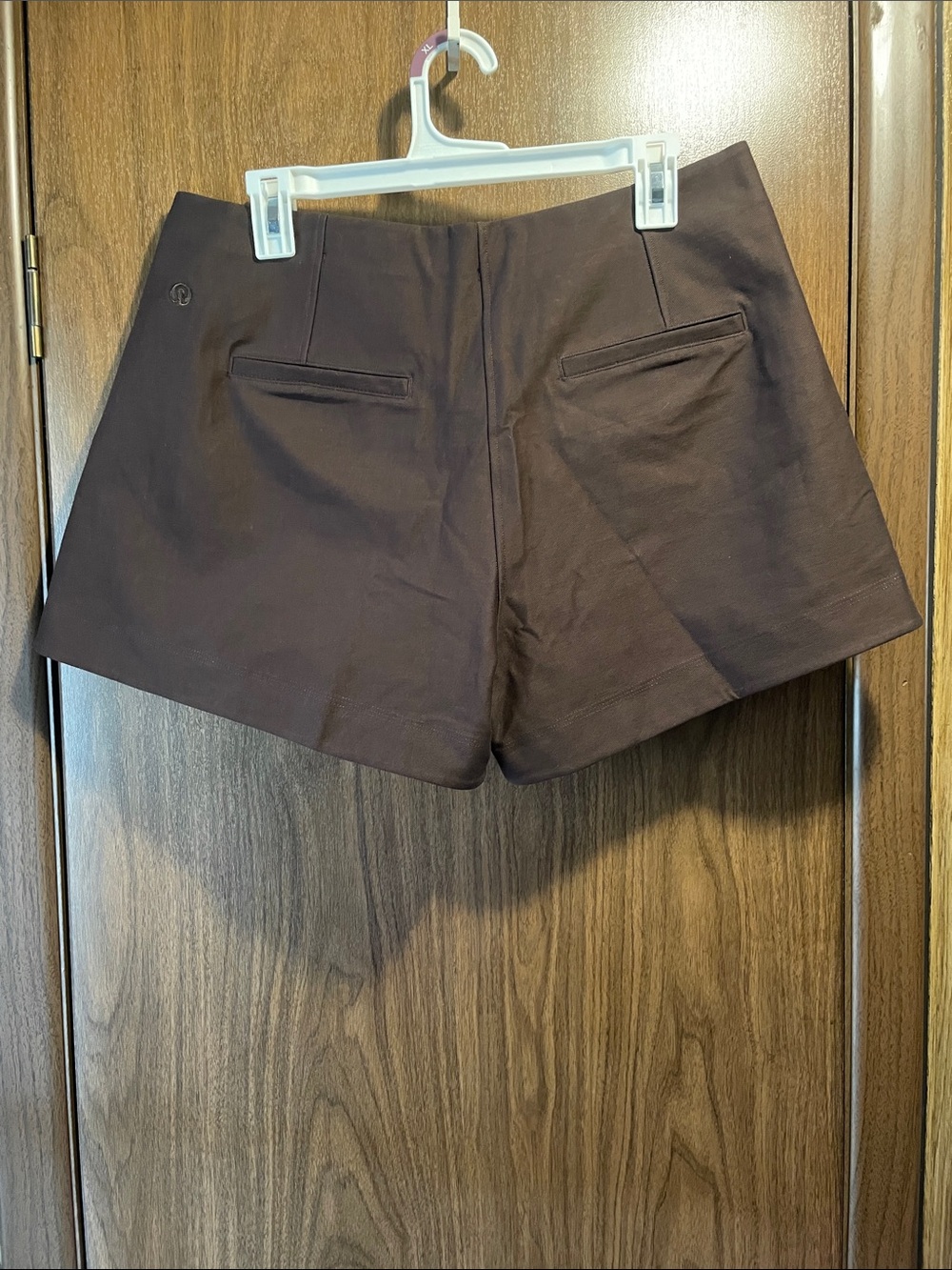 lululemon athletica High-Rise Dark Brown Tailored Shorts
